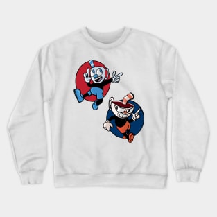 cuphead and mugman Crewneck Sweatshirt